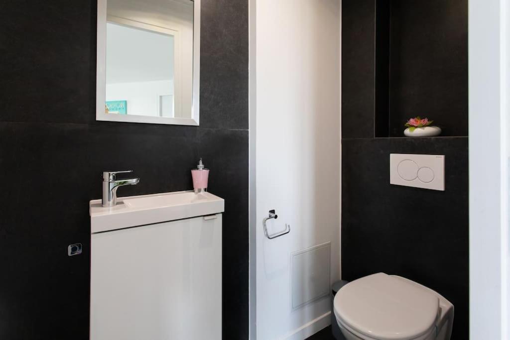 Appartement Echapee Belle - Vinayard View - Jacuzzi Bbq - Parking à Nice Extérieur photo