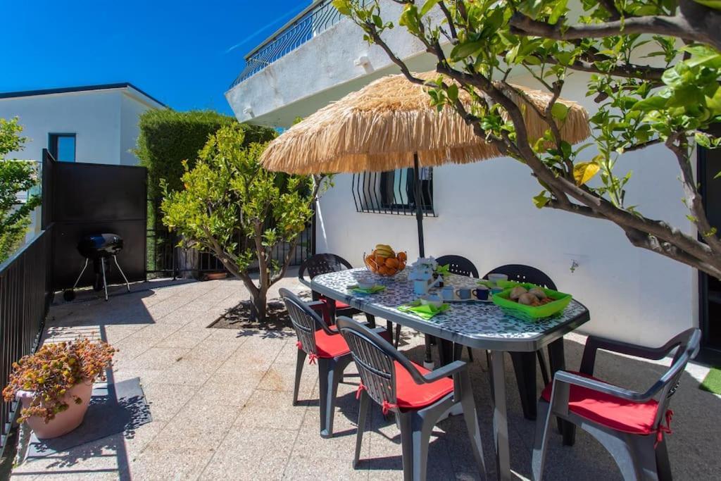 Appartement Echapee Belle - Vinayard View - Jacuzzi Bbq - Parking à Nice Extérieur photo